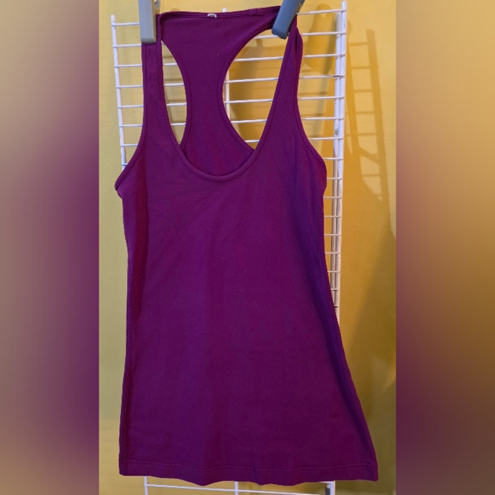 lululemon athletica Deep Purple Tank Top